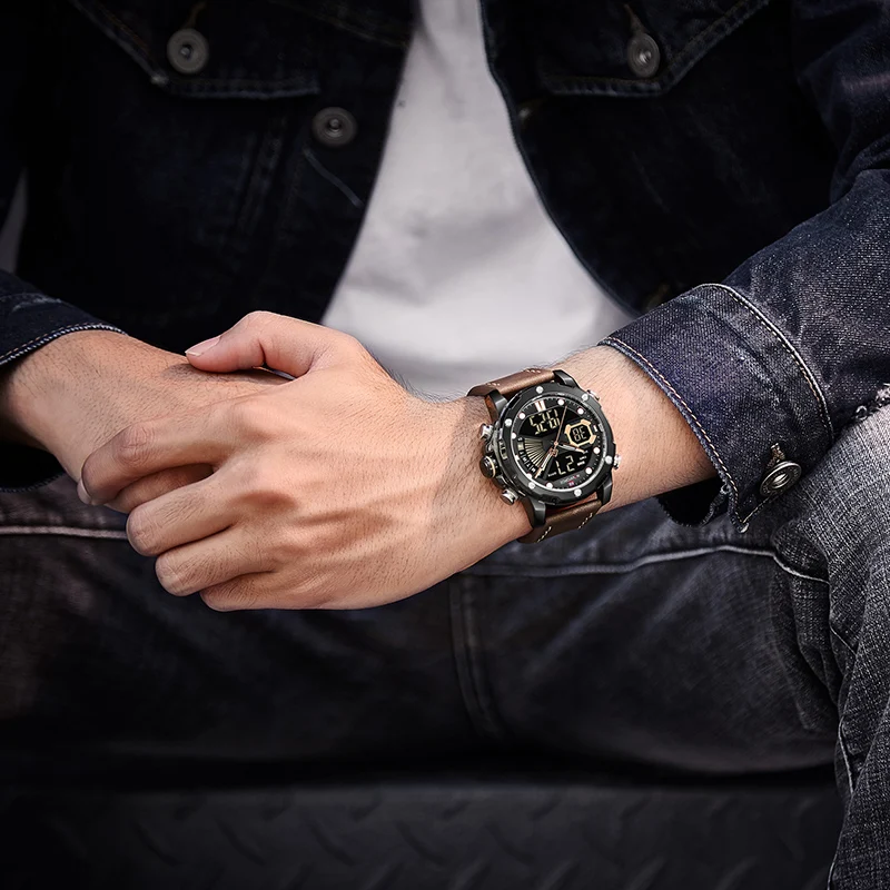 NAVIFORCE Sport Military Analog Digital Watch