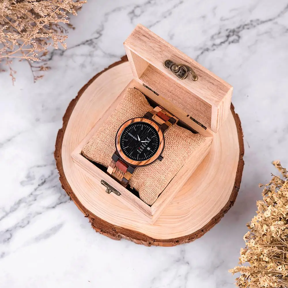 BOBO BIRD Couple Wooden Watches