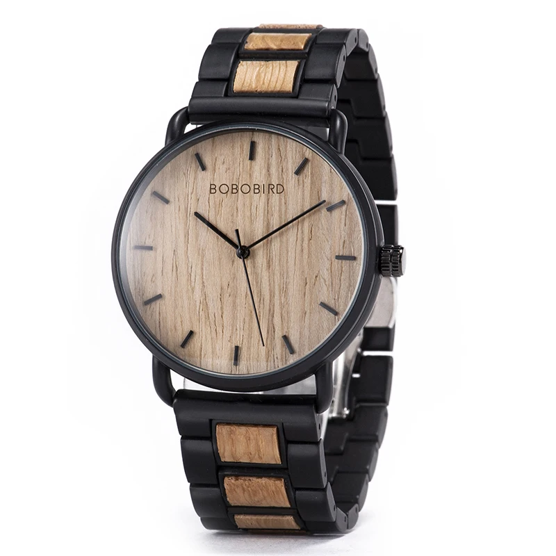 Bobo BIRD Watch Zebra Wooden Luxury Watch