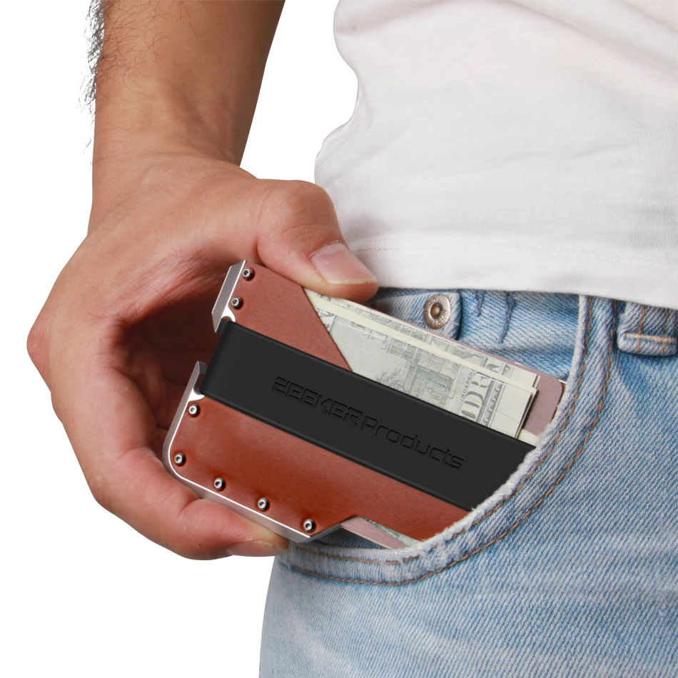 Metal RFID Wallet Credit Card Holder