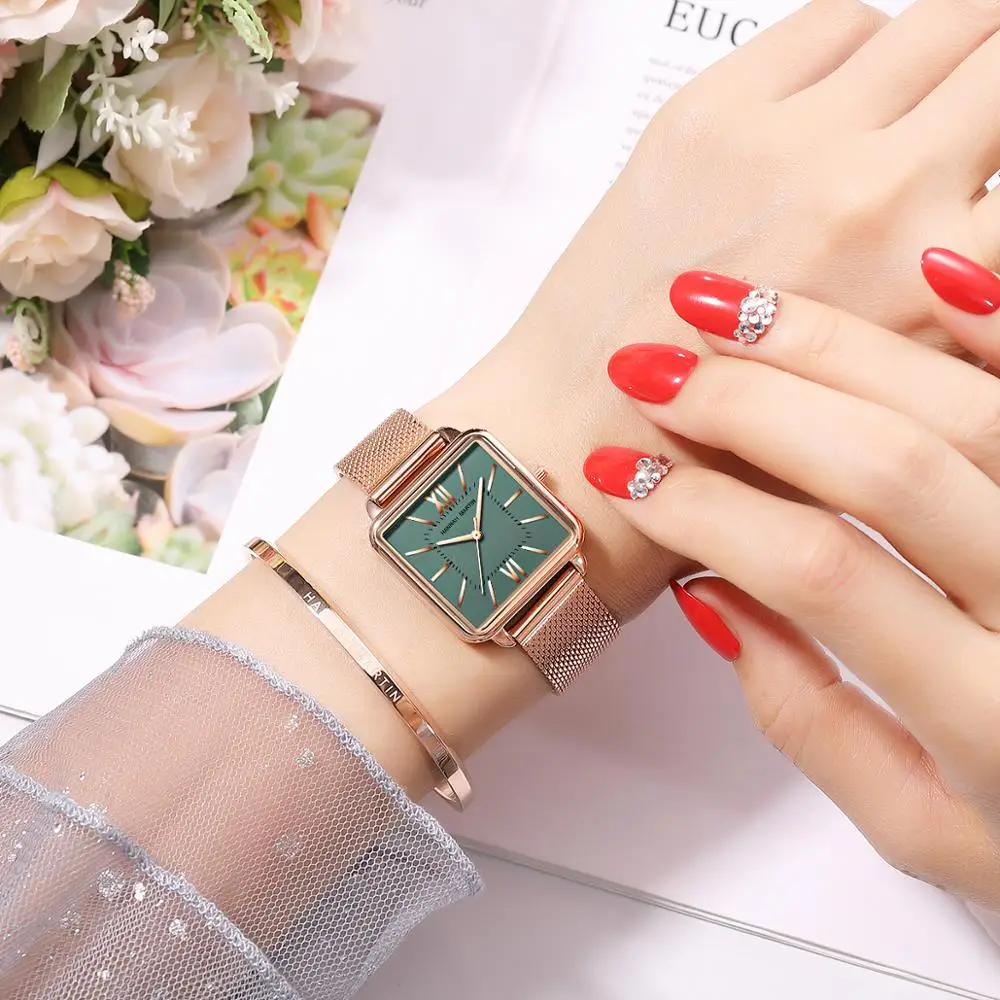 Hannah Martin Watch for Ladies with Square Dial