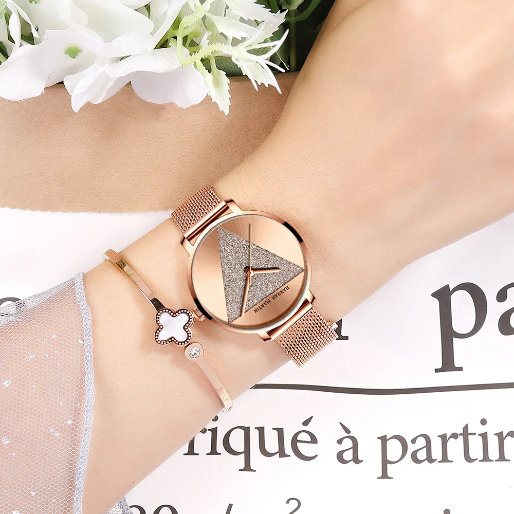Hannah Martin Quartz Watch and Bracelet Set