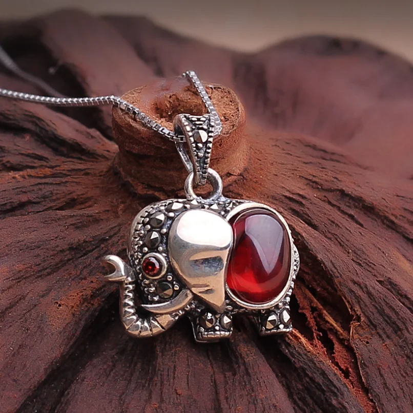 S925 Sterling Silver Animal Pendant Necklace