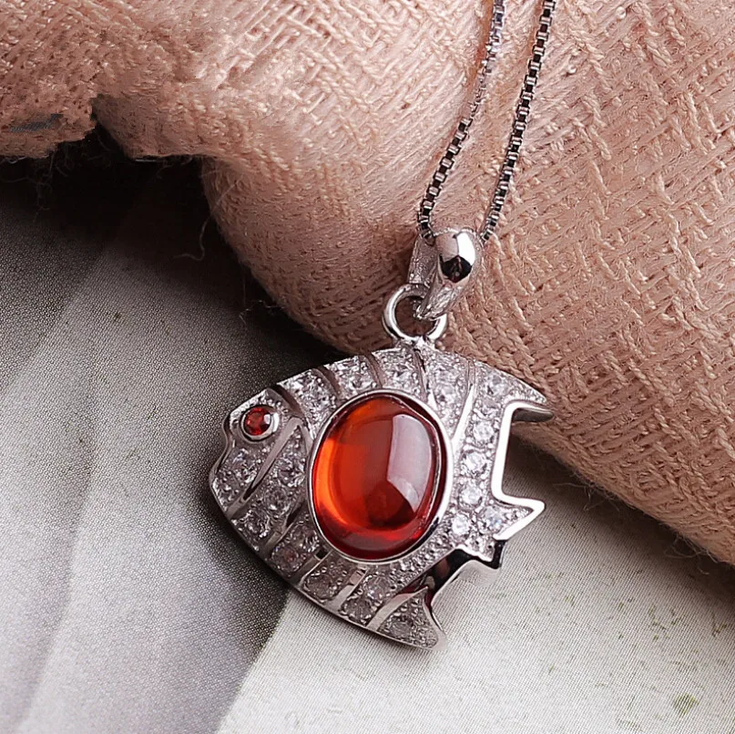 S925 Sterling Silver Animal Pendant Necklace