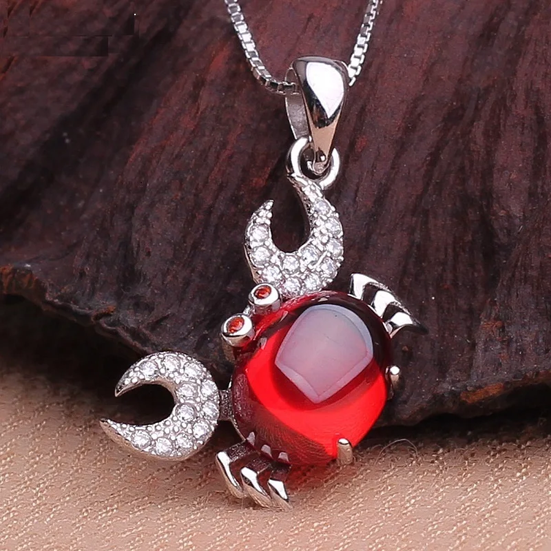 S925 Sterling Silver Animal Pendant Necklace