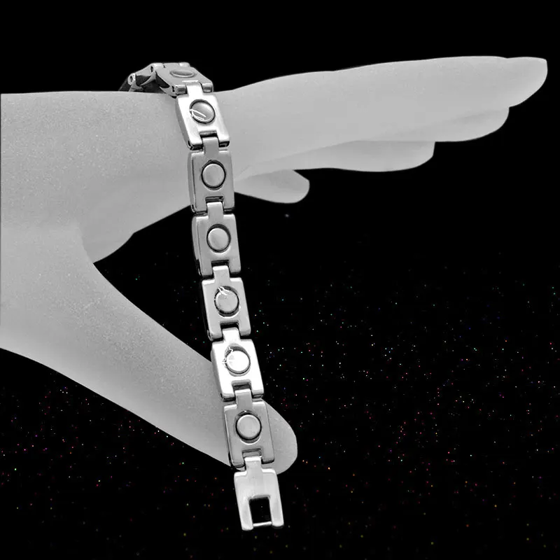 Magnetic Stainless Steel Bracelet for Ladies