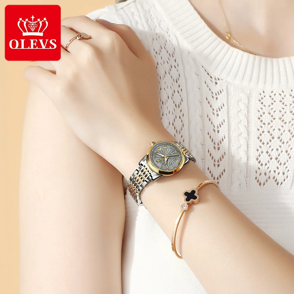 Olevs Watches for Women Mechanical Automatic