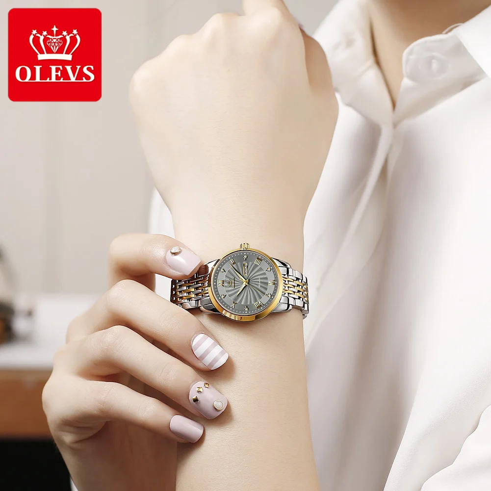 Olevs Watches for Women Mechanical Automatic