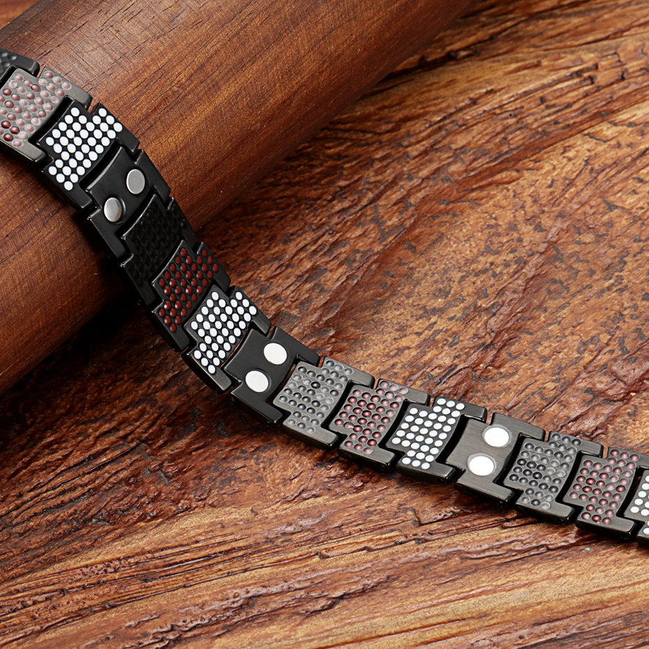 Fashion Magnetic Mens Bracelets Bangles for Men