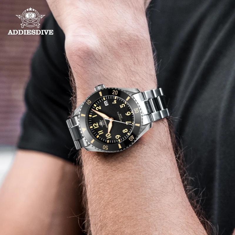 ADDIESDIVE Diver 200m Self Wind Mechanical Watches