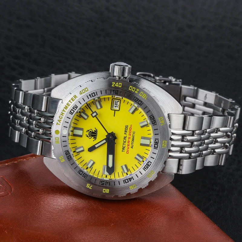 Tactical Frog Sub 300T Automatic 200M Diving Mens Watch