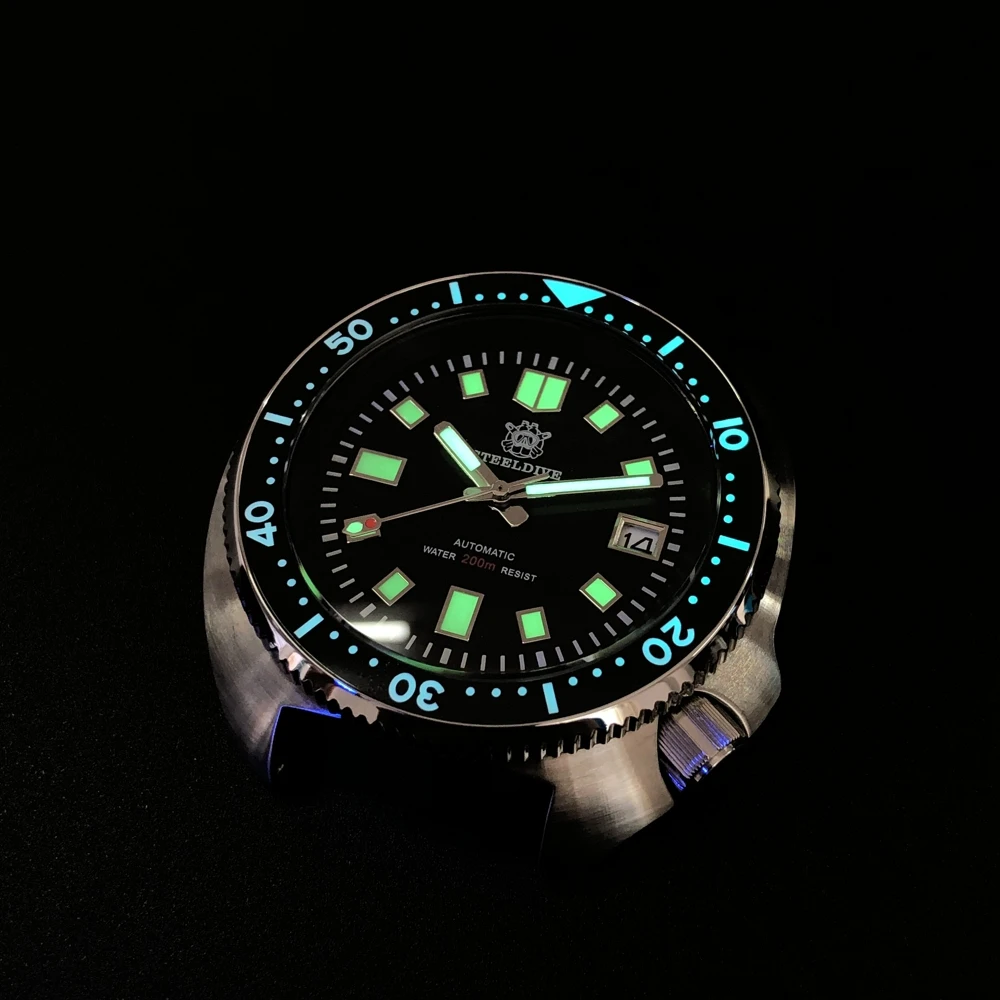 STEELDIVE Watch 200M Diver Automatic Mechanical Men's Watches
