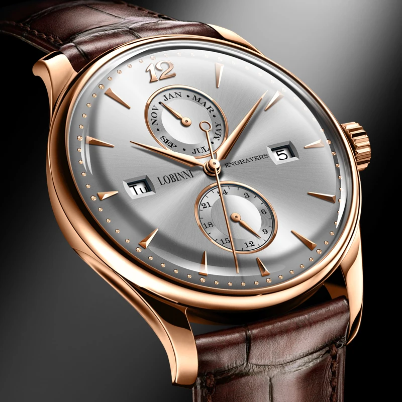 Swiss Luxury Mechanical Watch Seagull Movement