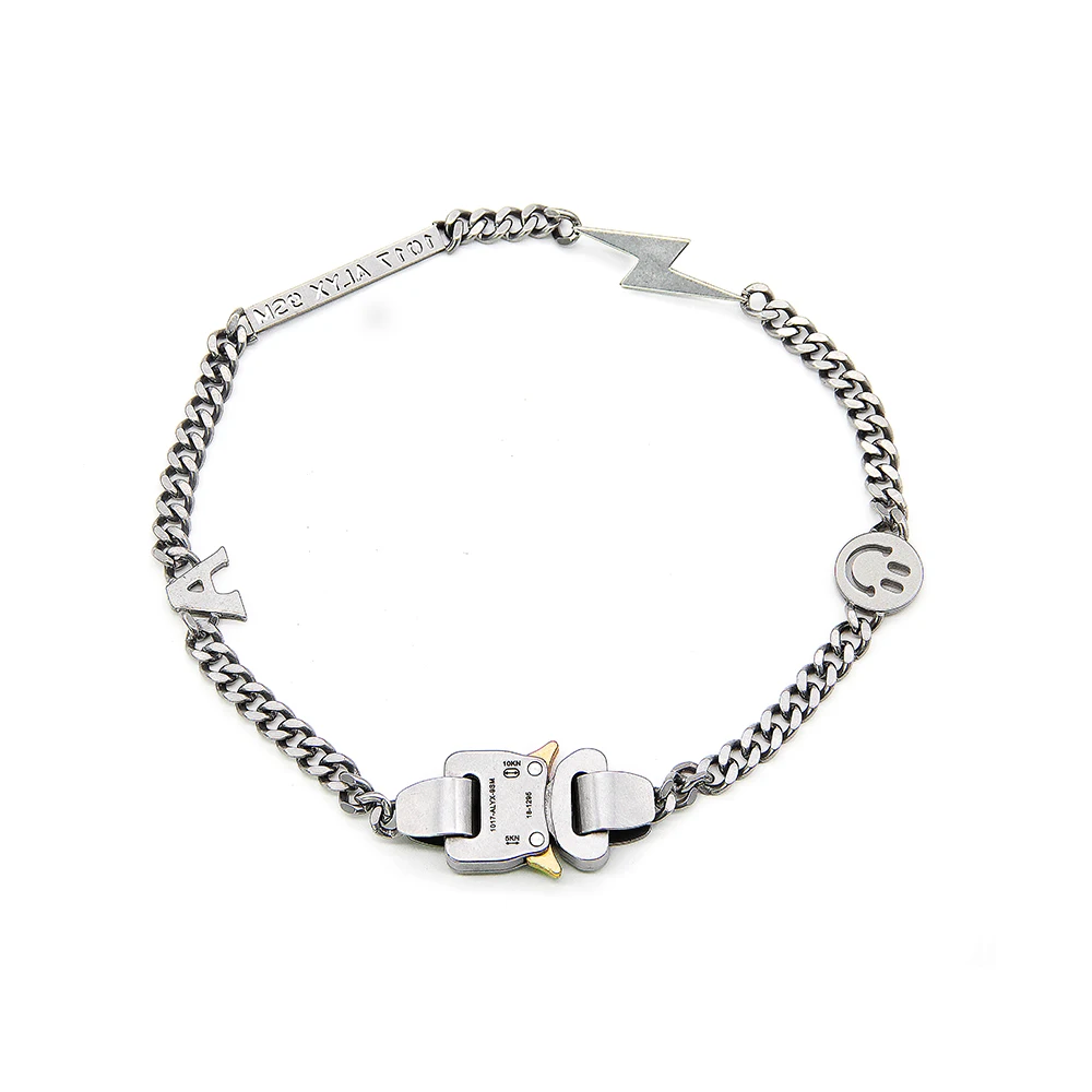 1017 ALYX 9sm Lightning Hero Chain Necklace Hip Hop