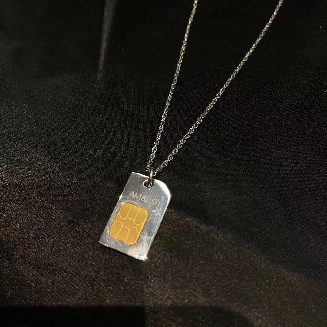 AMBUSH SIM Card Chip Chain Necklace
