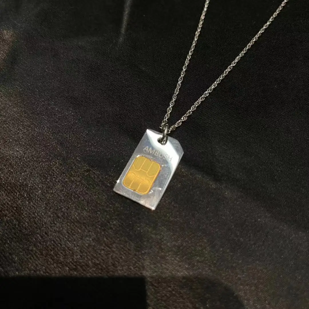 AMBUSH SIM Card Chip Chain Necklace