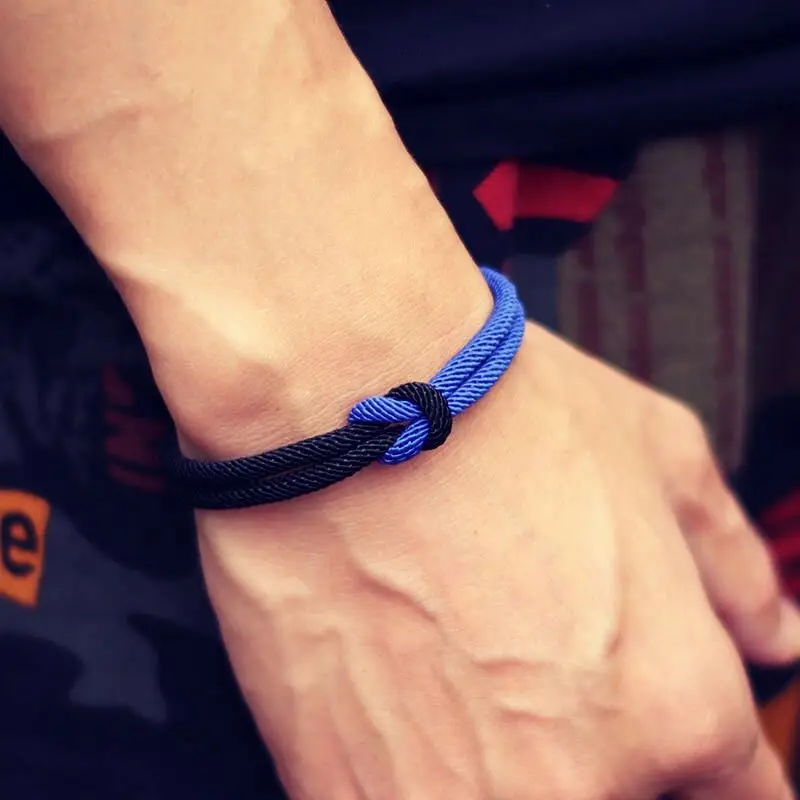 Milan Rope Knot Bracelet with Magnetic Clasp