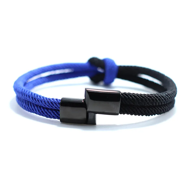 Milan Rope Knot Bracelet with Magnetic Clasp