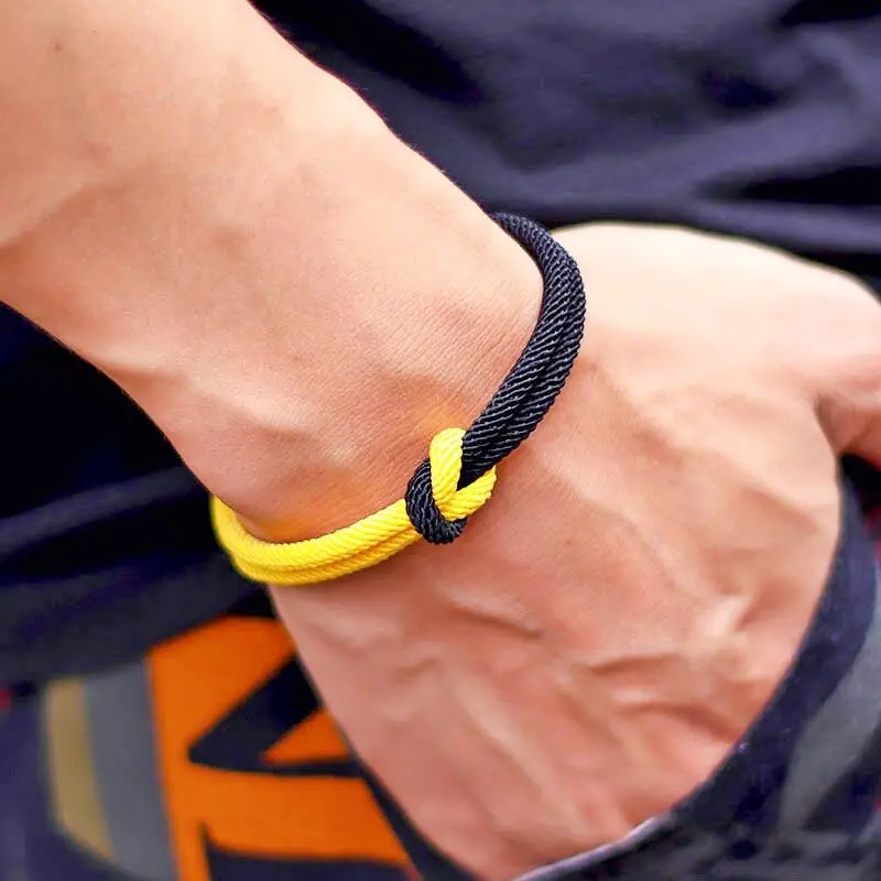 Milan Rope Knot Bracelet with Magnetic Clasp