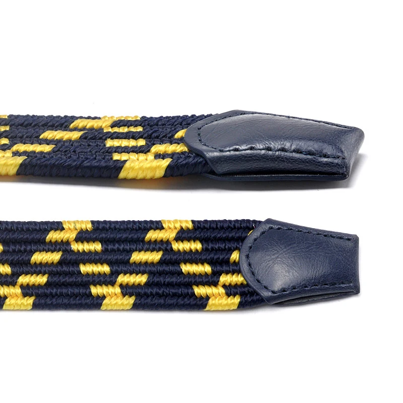 Stretch Belts for Men Golf Woven Elastic Belts