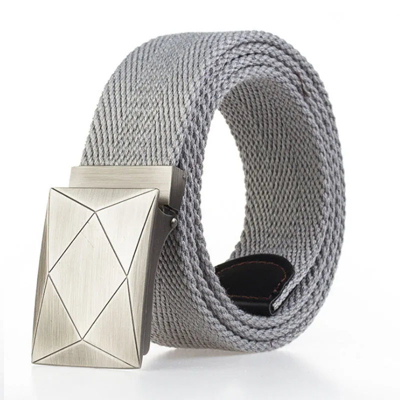 Military Canvas Tactical Belt High Quality Adjustable Strap