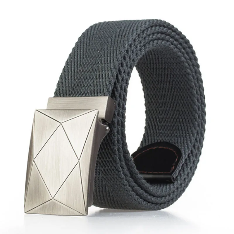 Military Canvas Tactical Belt High Quality Adjustable Strap