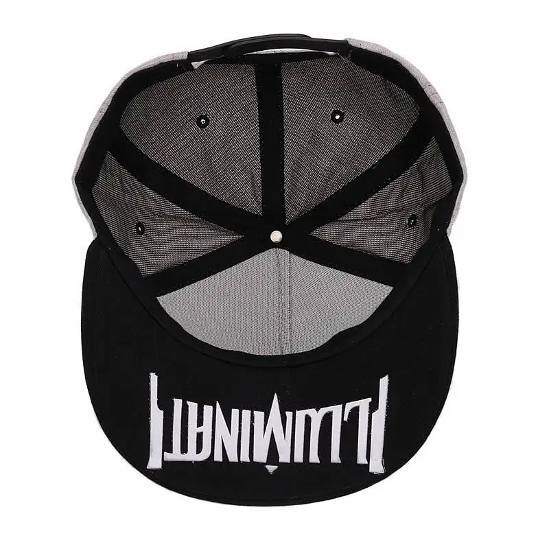Classic Snapback Hat Flat Brim Baseball Cap
