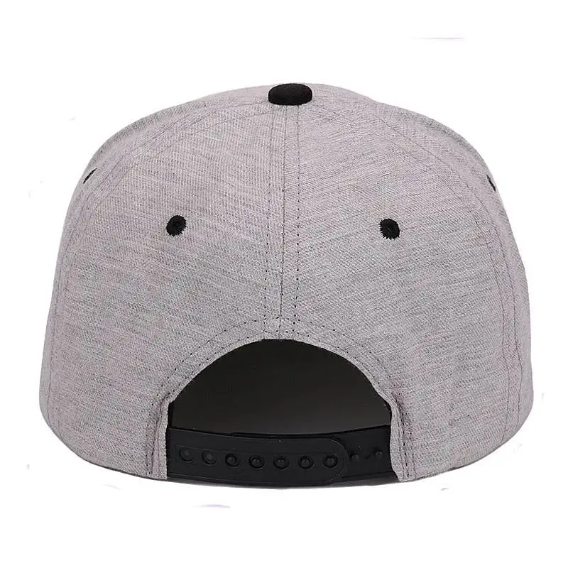 Classic Snapback Hat Flat Brim Baseball Cap