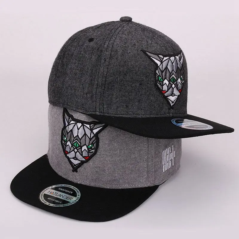 3D Devil Eyes Baseball Caps Flat Bill Hip Hop Snapbacks Hats