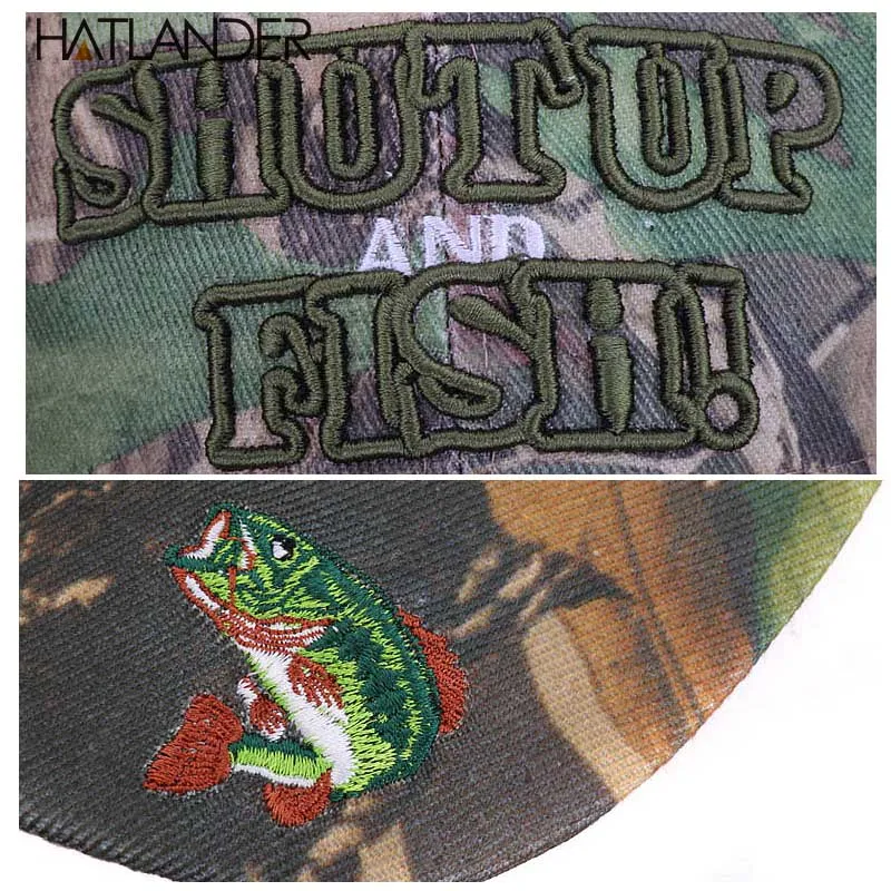 Outdoor Camouflage Caps Summer Fishing Hat