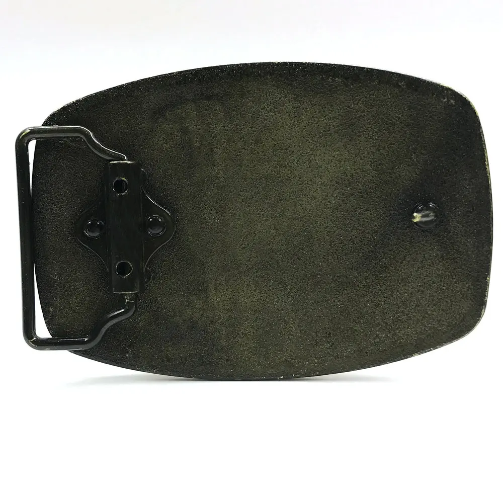 Western Belt Buckle Second Amendment