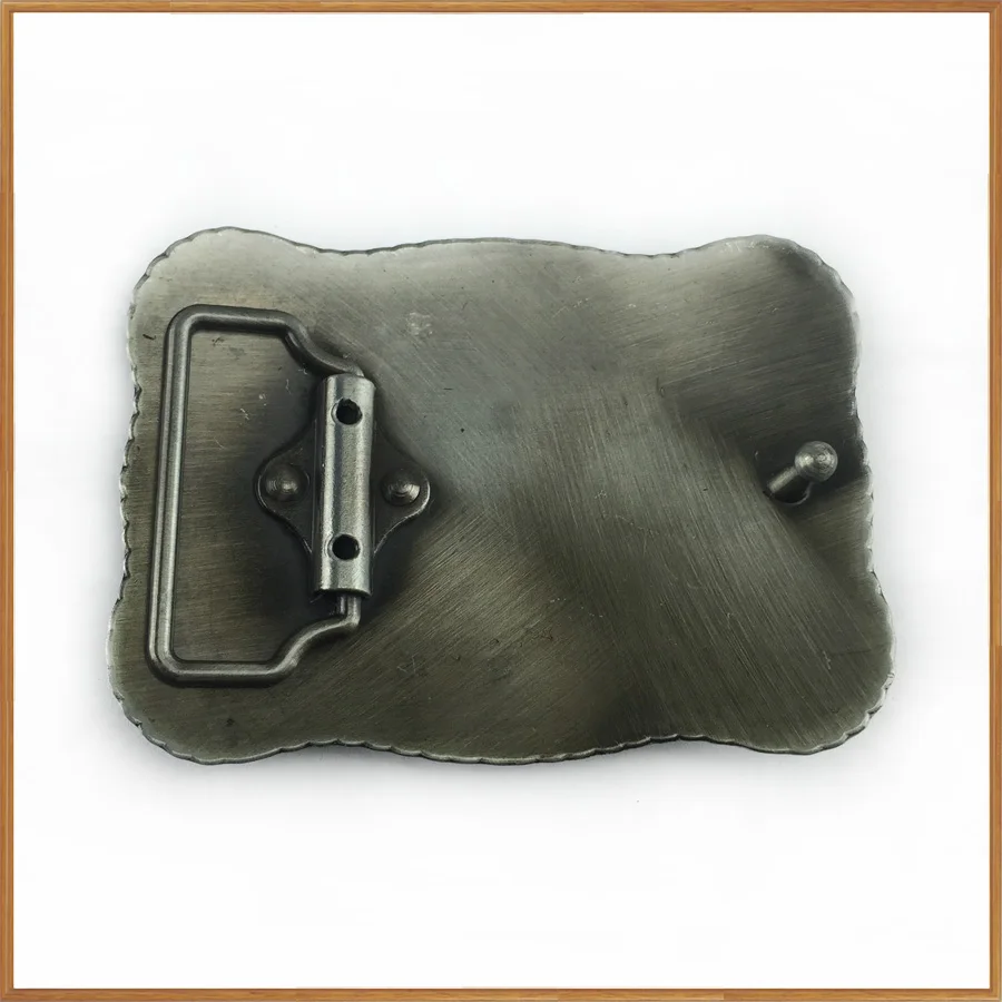 Long Horn Bull Western Cowboy Belt Buckle
