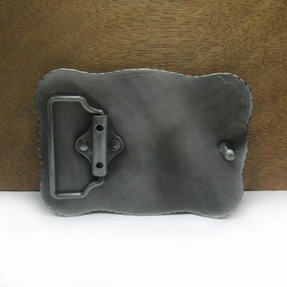 Long Horn Bull Western Cowboy Belt Buckle