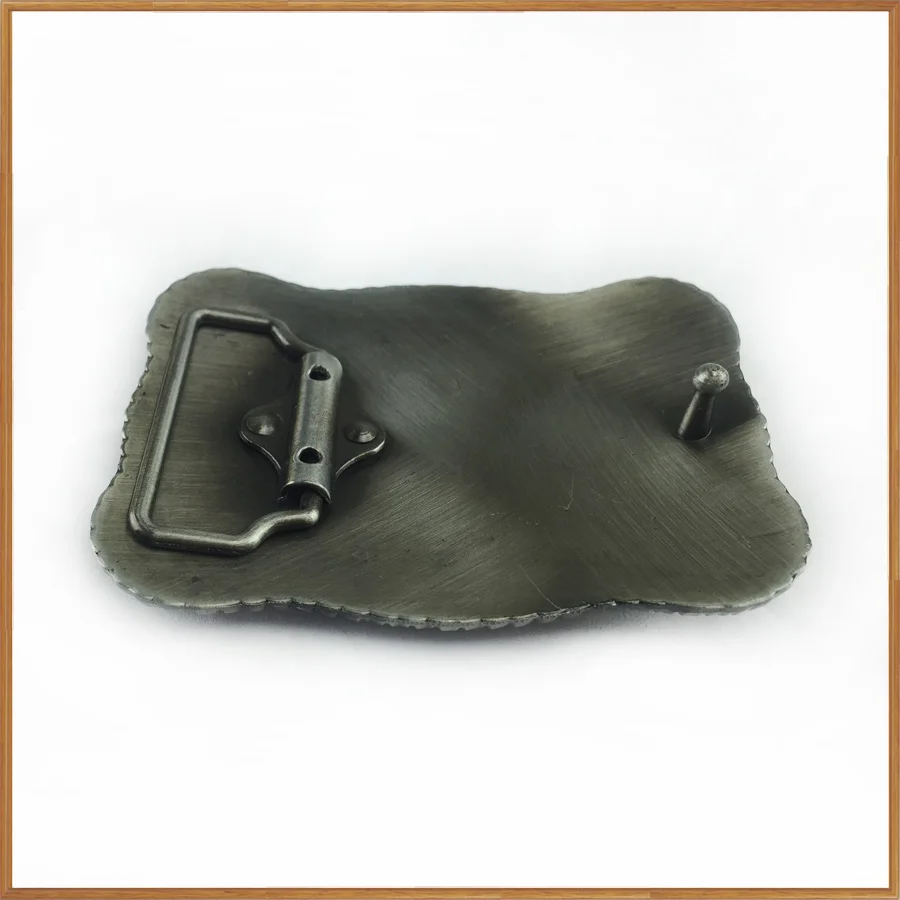 Long Horn Bull Western Cowboy Belt Buckle