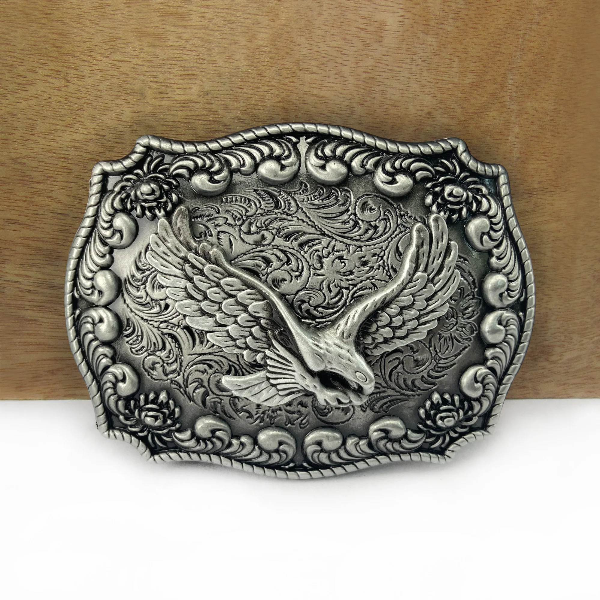 American Eagle Vintage Western Cowboy Belt Buckle