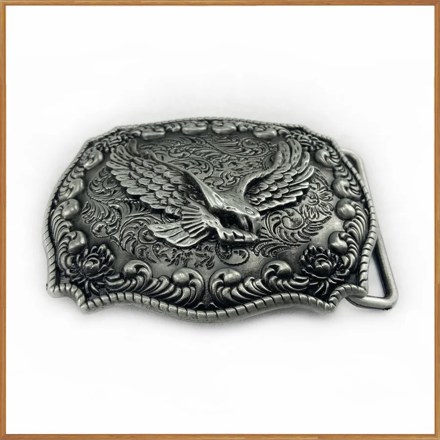 American Eagle Vintage Western Cowboy Belt Buckle