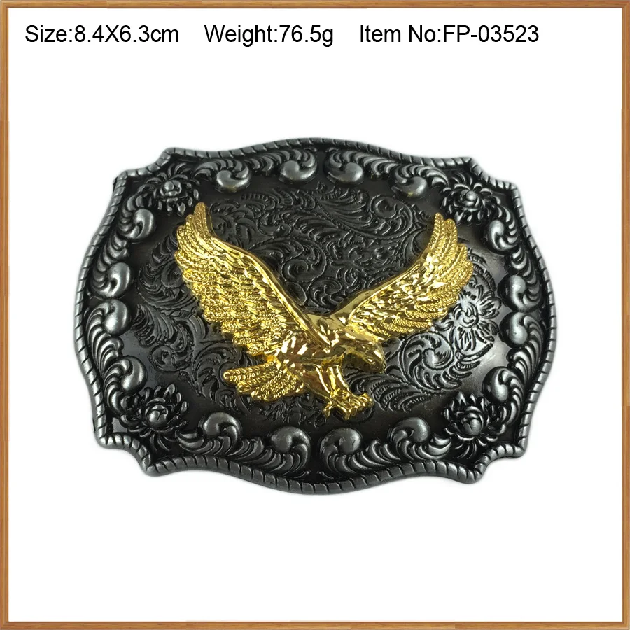 American Eagle Western Cowboy Belt Buckle
