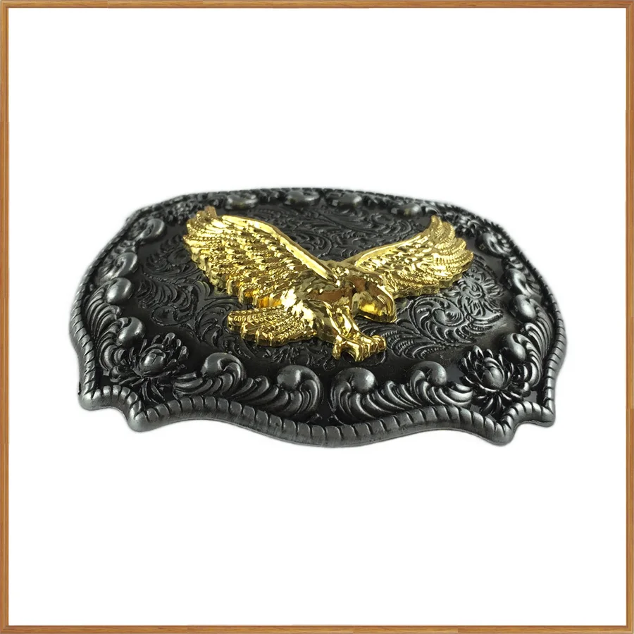 American Eagle Western Cowboy Belt Buckle