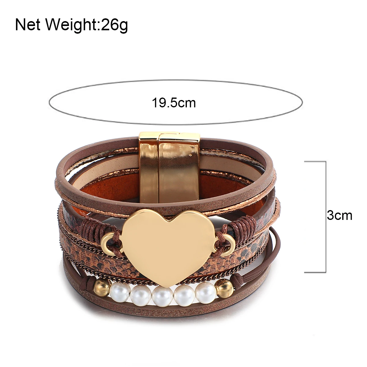 Tree of Life Leather Multi-Layer Wrap Bracelets