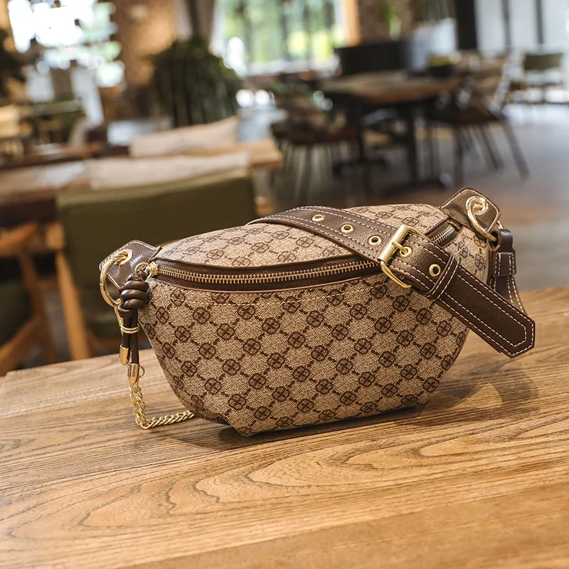Designer Mahjong Shoulder Sling Bag Travel Daypack