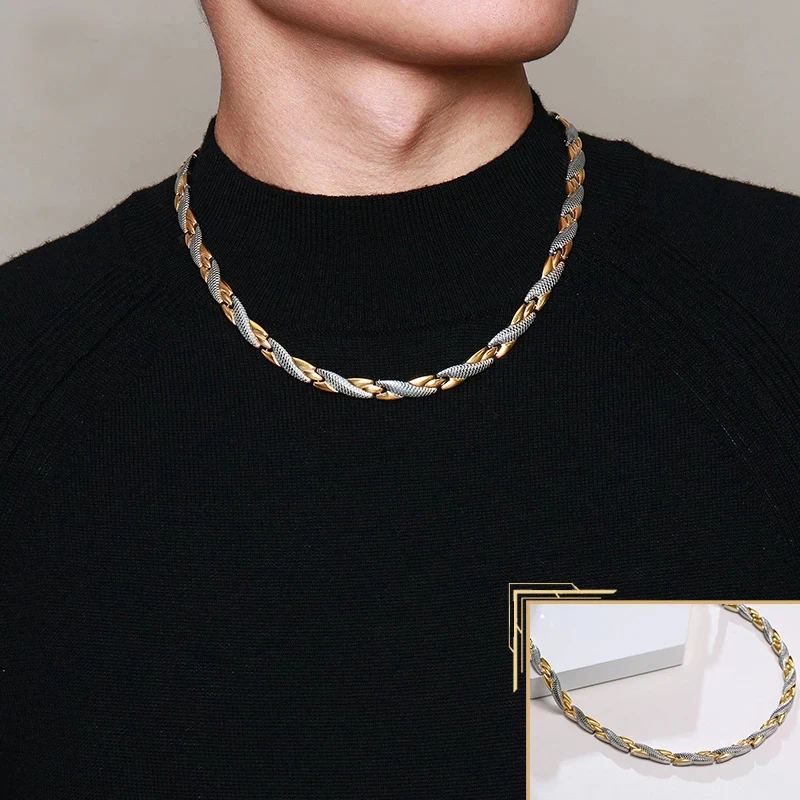 Magnetic Therapy Necklace Natural Pain Relief