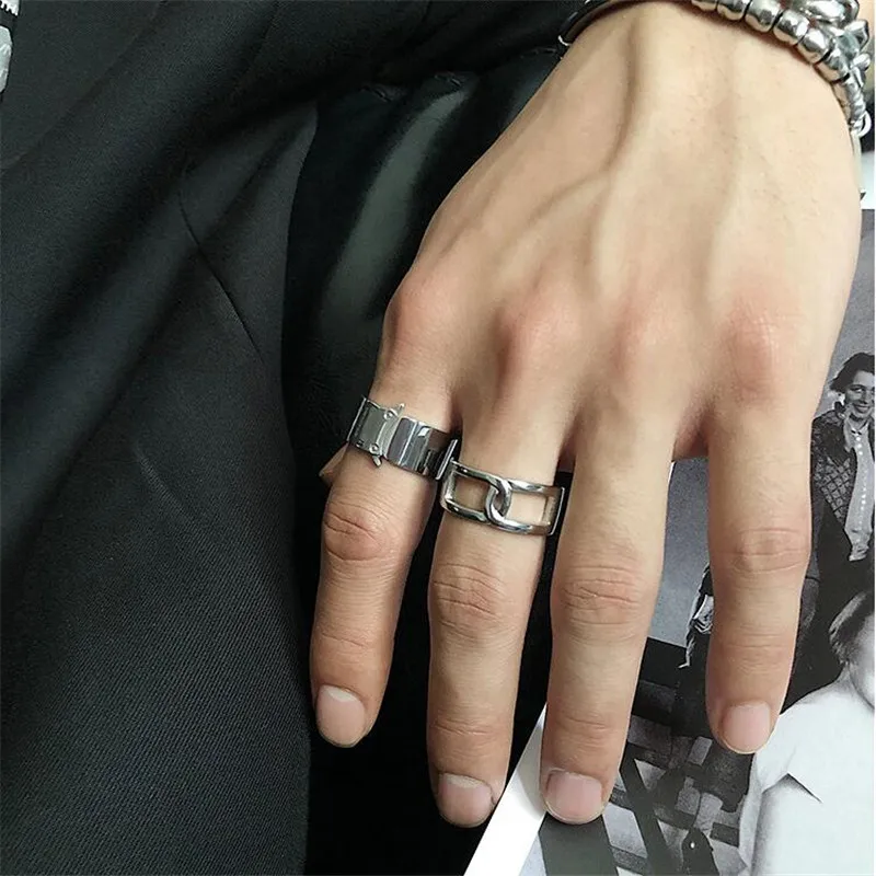 Titanium Steel ALYX 1017 9SM Rings