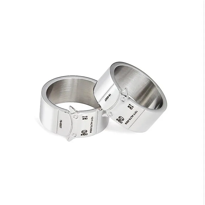 Titanium Steel ALYX 1017 9SM Rings