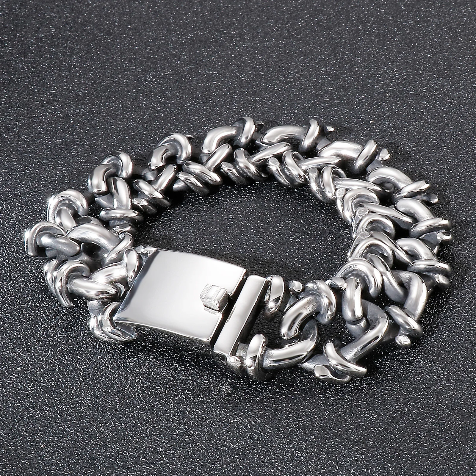 Irregular Special Design Metal Link Chain Bracelet