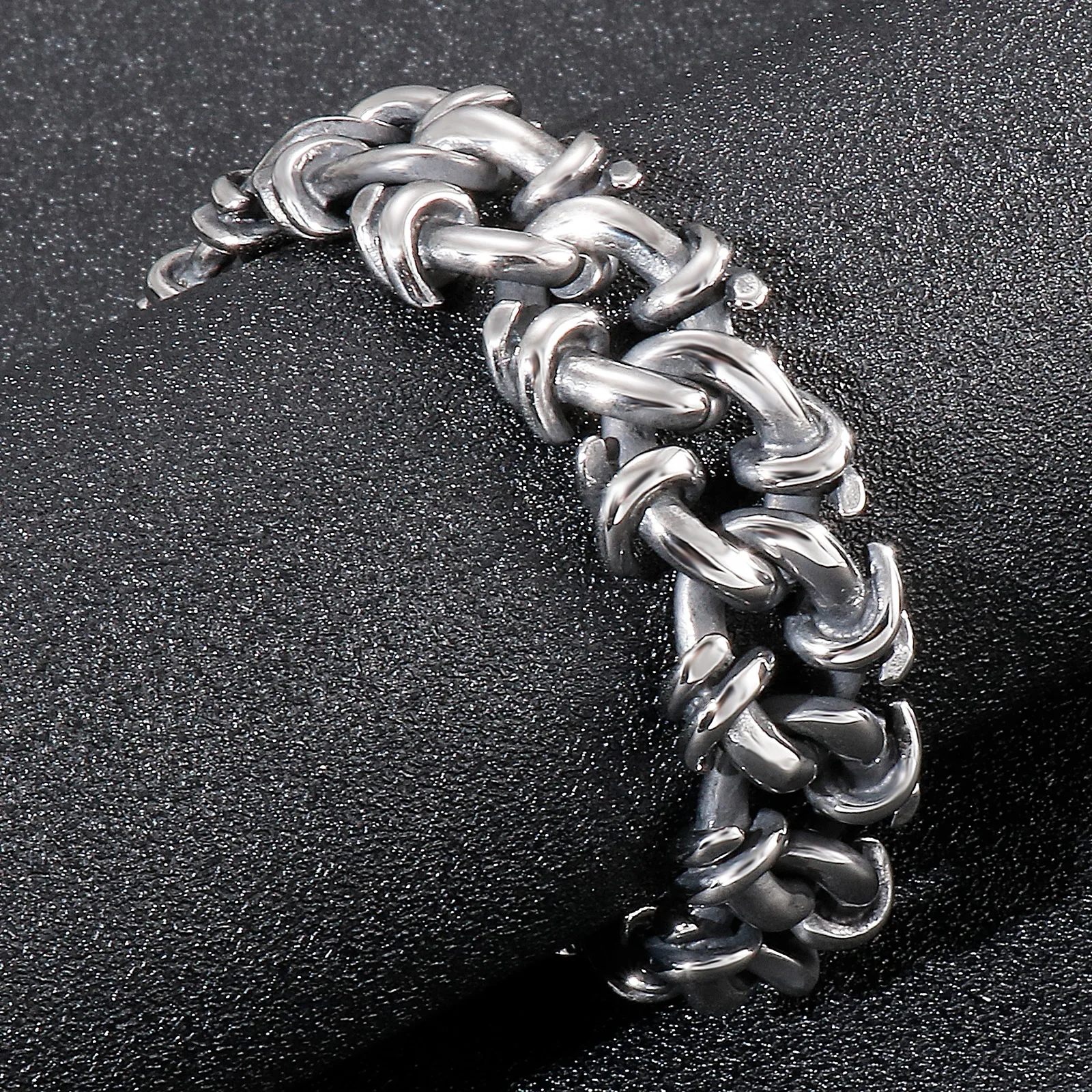 Irregular Special Design Metal Link Chain Bracelet