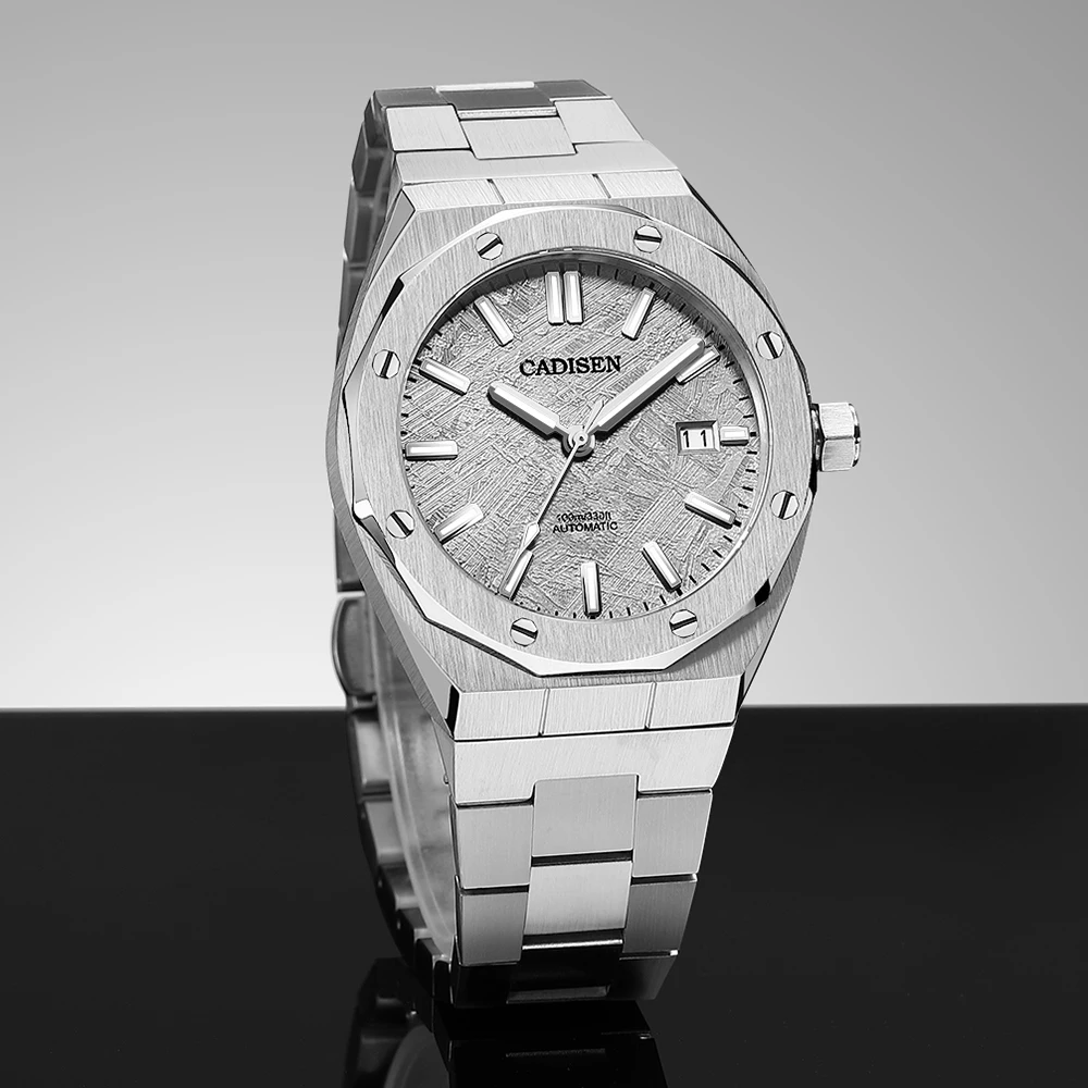 CADISEN Stainless Steel Japan NH35A Mechanical Watch