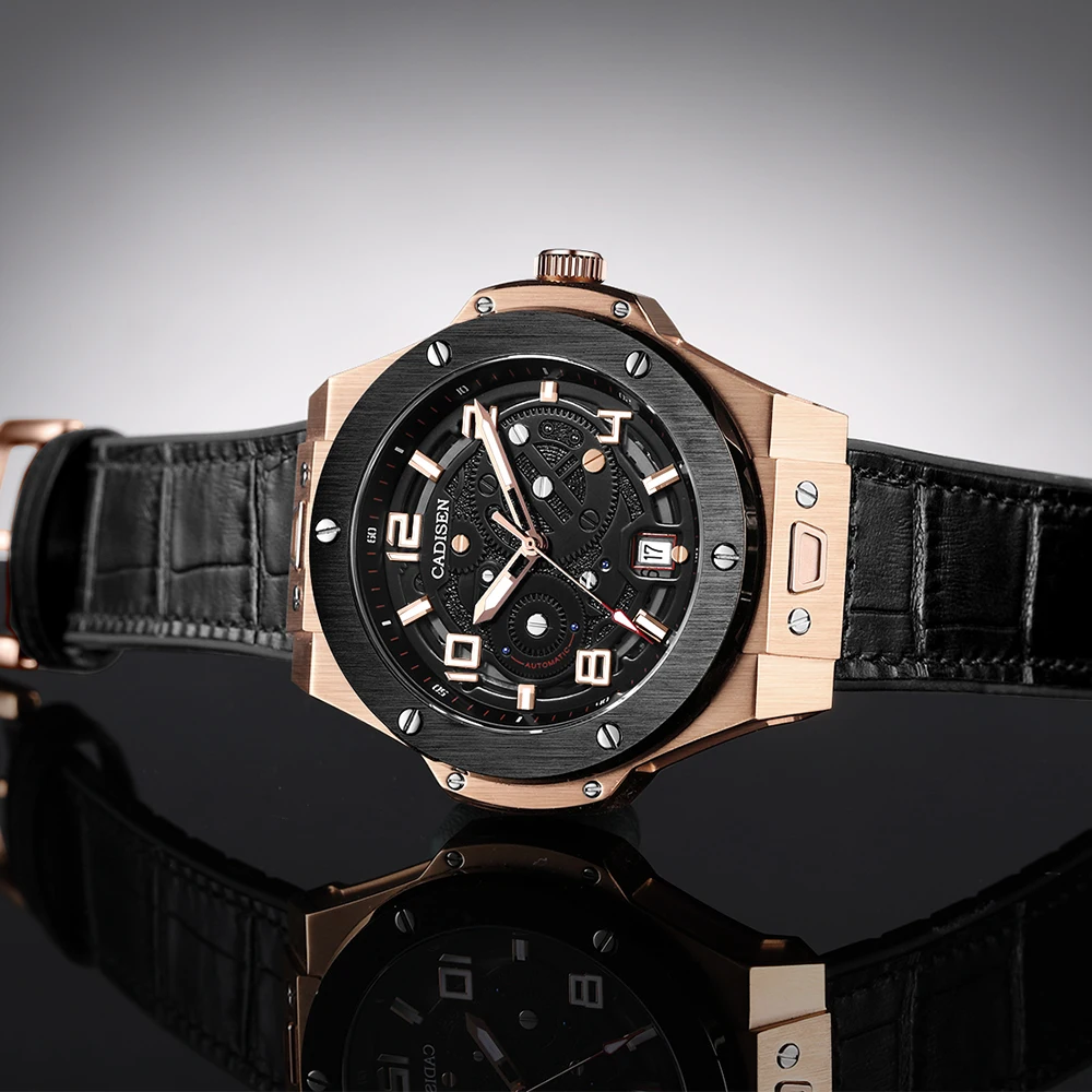 Mechanical Mens Sports 100M Waterproof Watch
