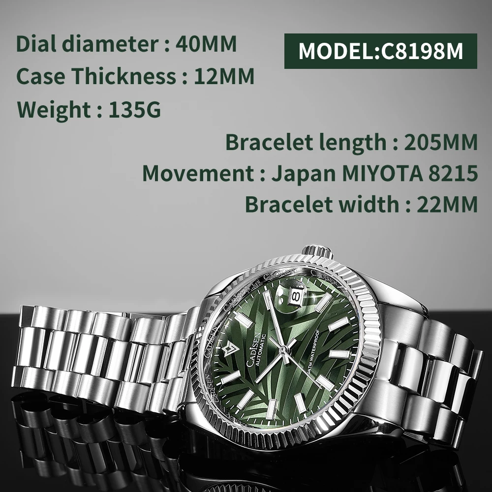 CADISEN Homage Automatic Mechanical Watches