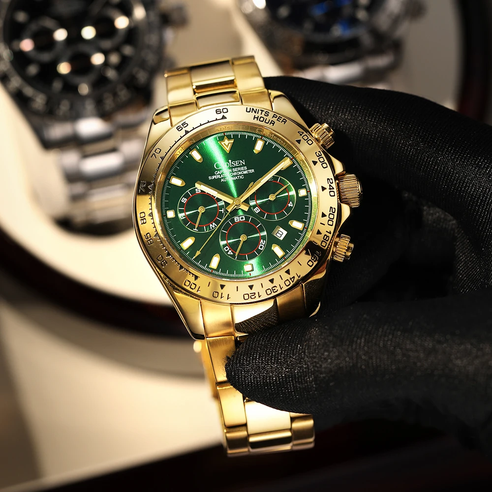 CADISEN Automatic Sapphire Luxury Mechanical Watch