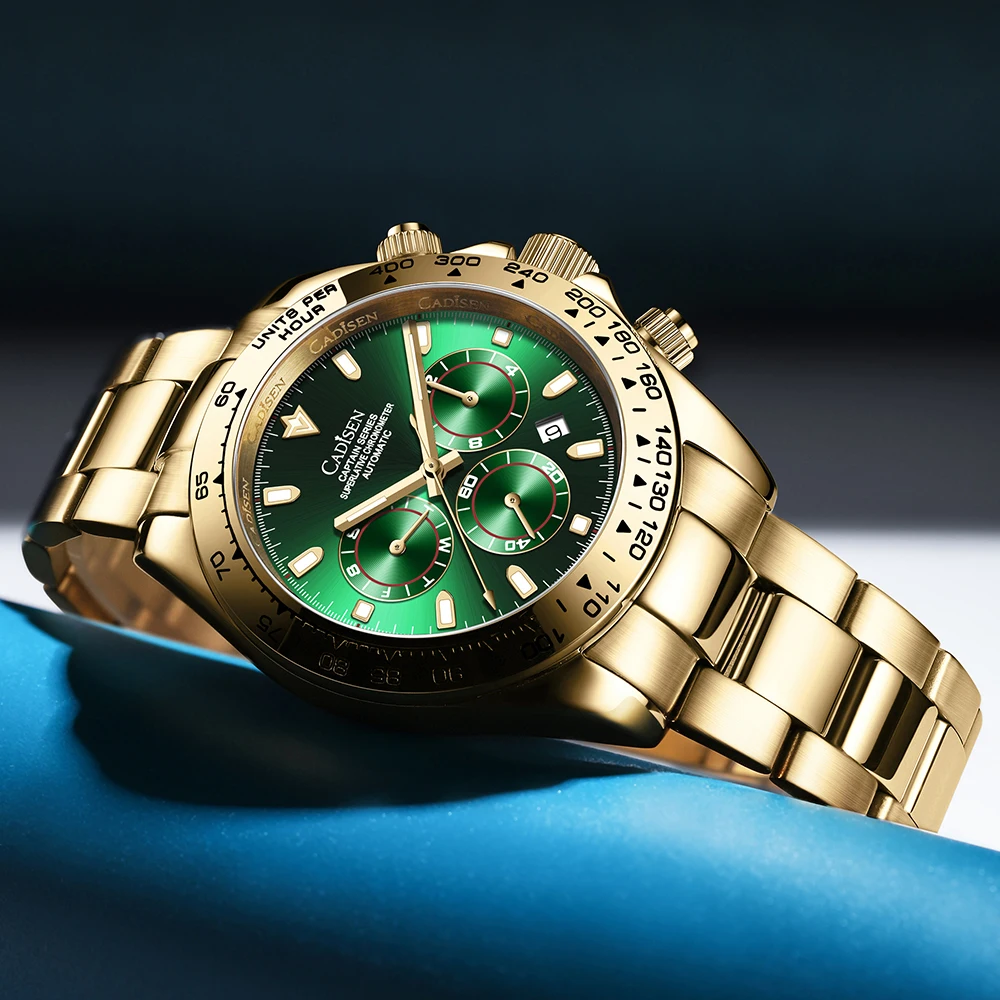 CADISEN Automatic Sapphire Luxury Mechanical Watch